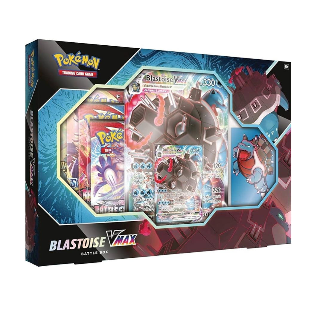 Pokemon SWSH Blastoise VMAX Battle Box Sealed