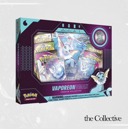 Pokemon SWSH Vaporeon Vmax Premium Collection Sealed