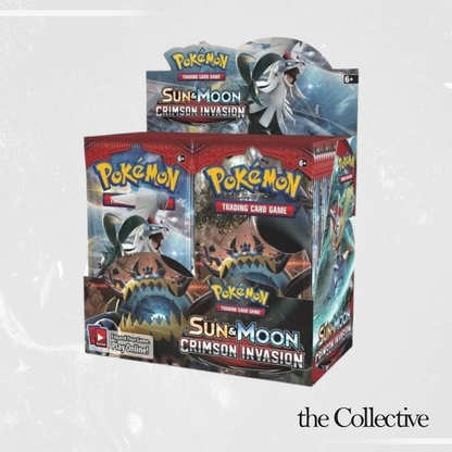 Pokemon S&M Crimson Invasion Booster Box Sealed