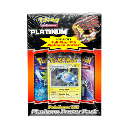 Pokemon Platinum Poster Pack Box Sealed