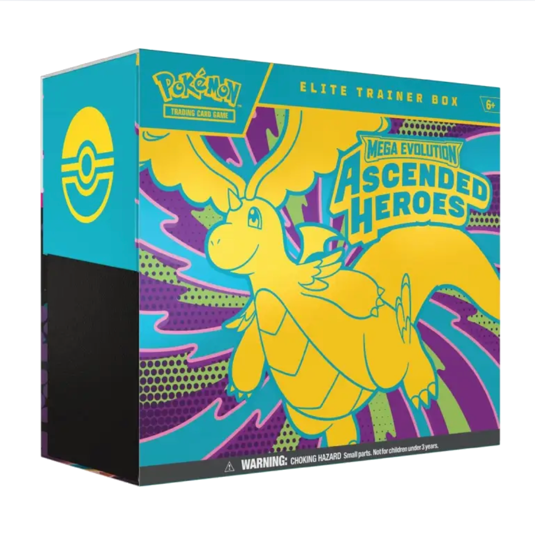 Pokemon Ascended Heroes Sealed Elite Trainer Box