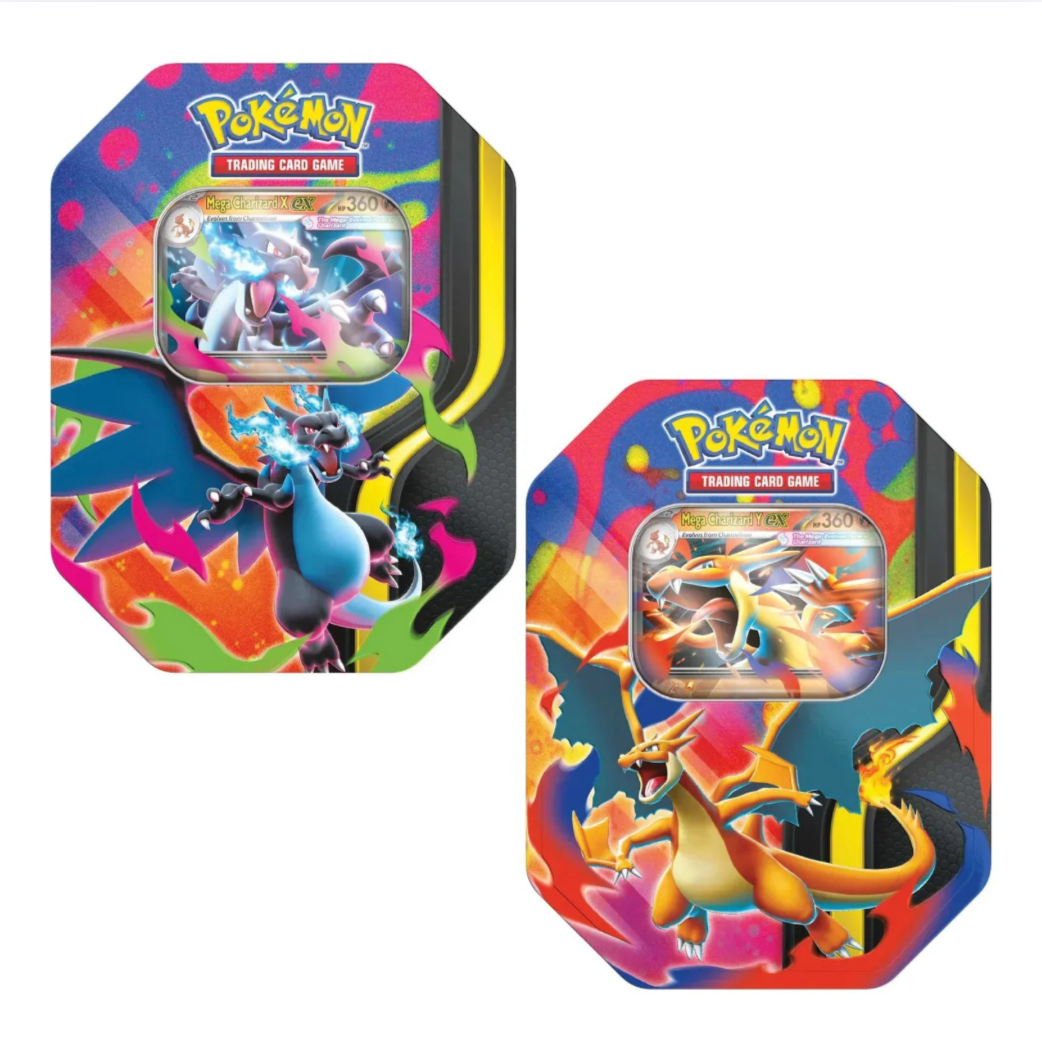 Pokemon Mega Charizard ex Sealed Tin