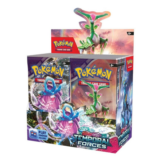 Pokemon S&V Temporal Forces Sealed Booster Box