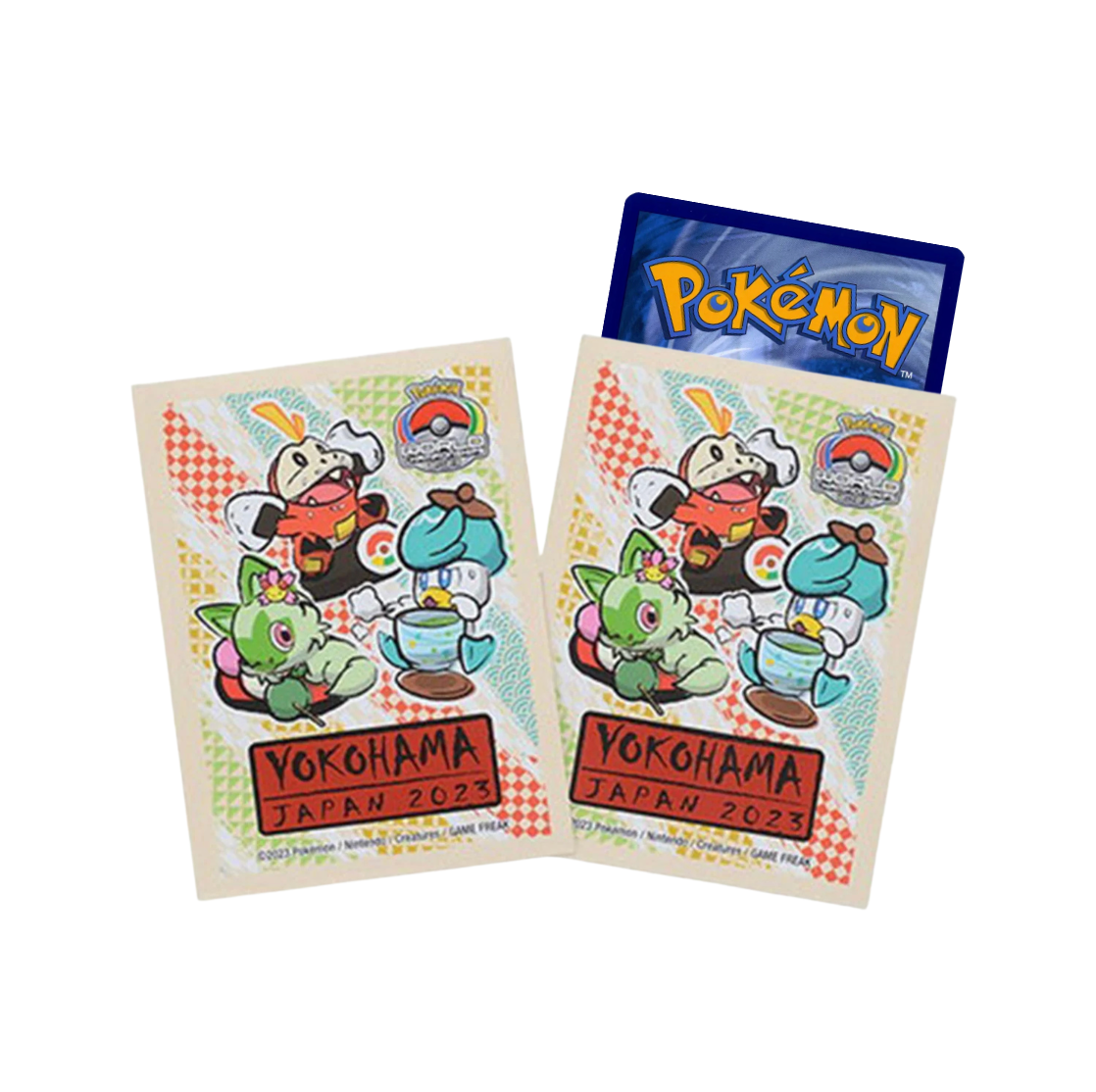 Pokemon Yokohama Starter Sleeves Pack of 64