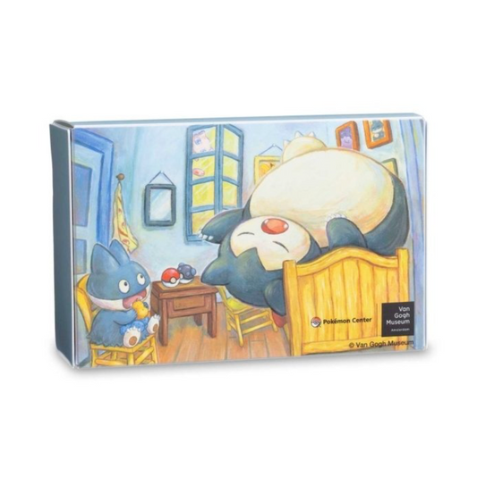 Pokemon x Van Gogh Snorlax Double Deck box