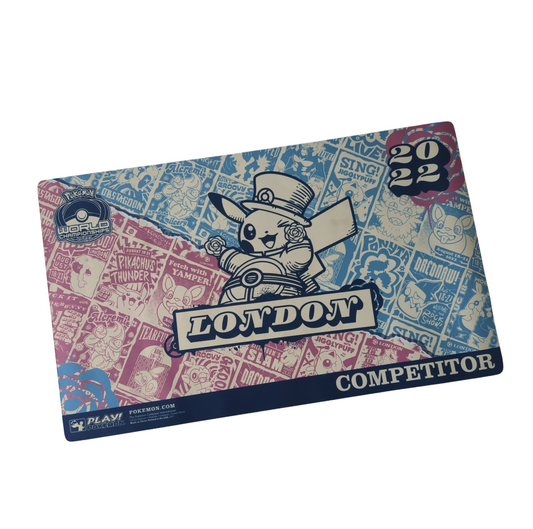 Pokemon 2022 London Worlds Competitor Playmat + Bag