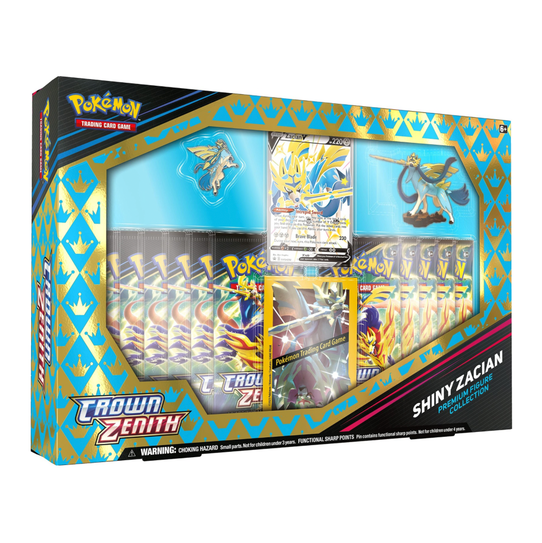 Pokemon Crown Zenith Zacian Collection Box Sealed