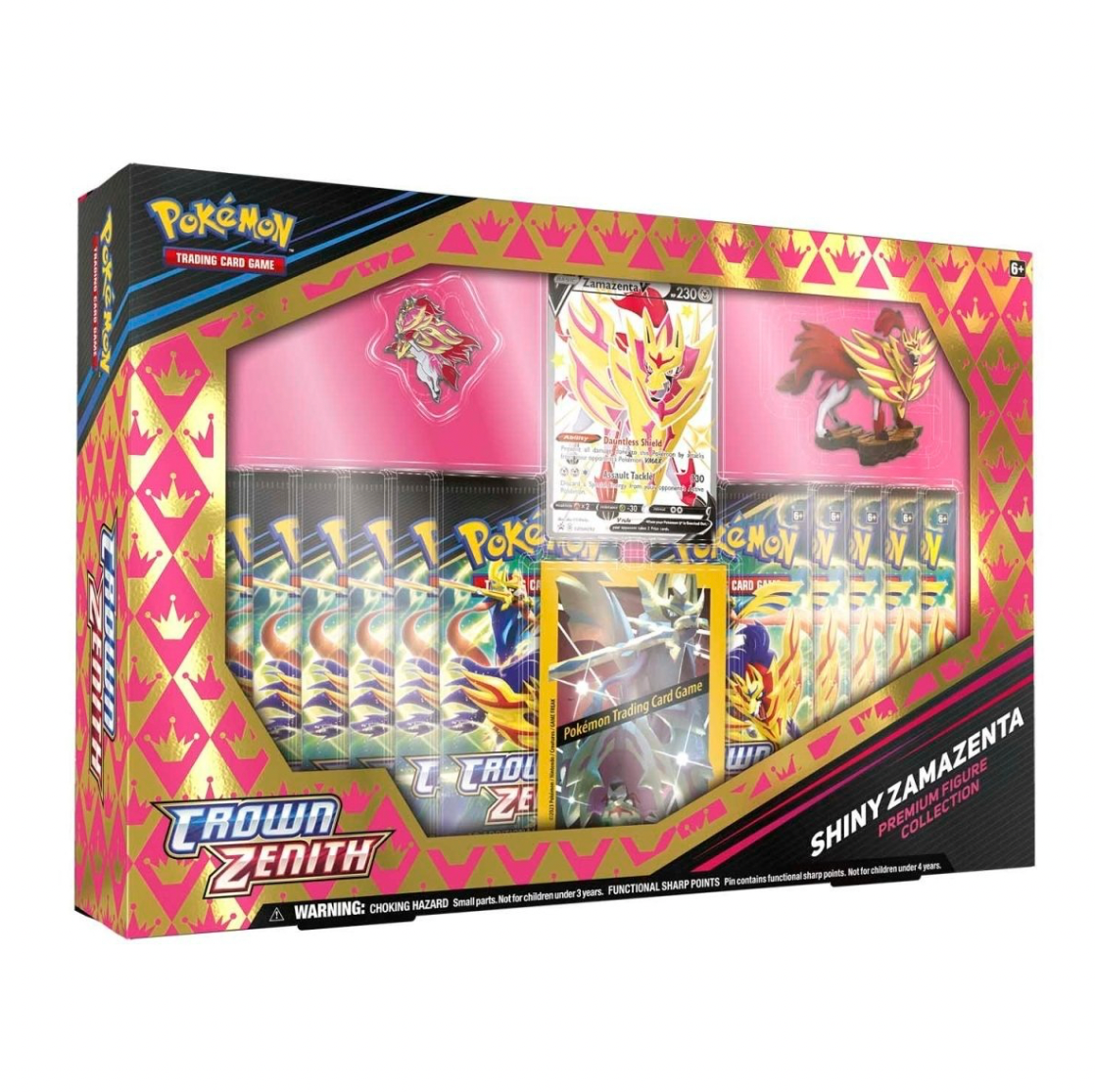 Pokemon Crown Zenith Zamazenta Collection Box Sealed