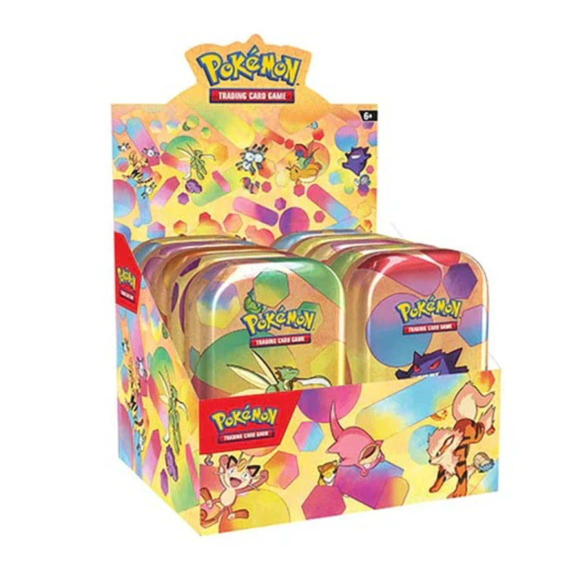 Pokemon S&V 151 Mini Tins Sealed Display Case