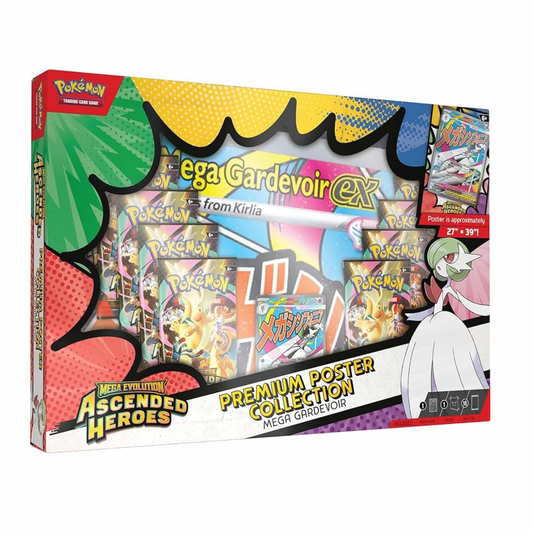 Pokemon Mega Gardevoir ex Premium Poster Collection Box Sealed