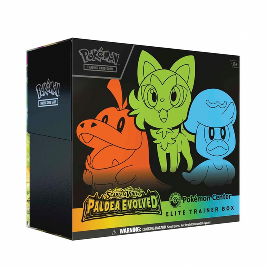 Pokemon S&V Paldea Evovled Pokemon Center ETB Sealed
