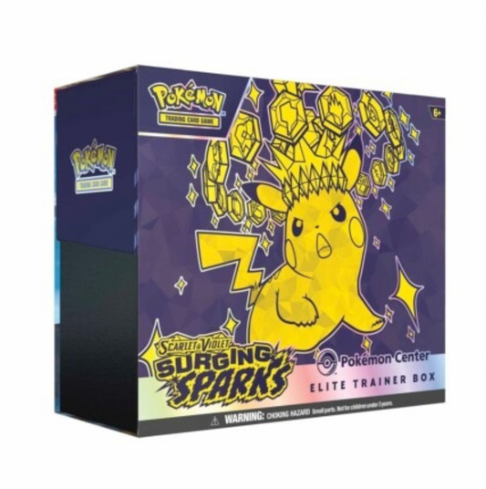 Pokemon S&V Surging Sparks Pokemon Center ETB Sealed