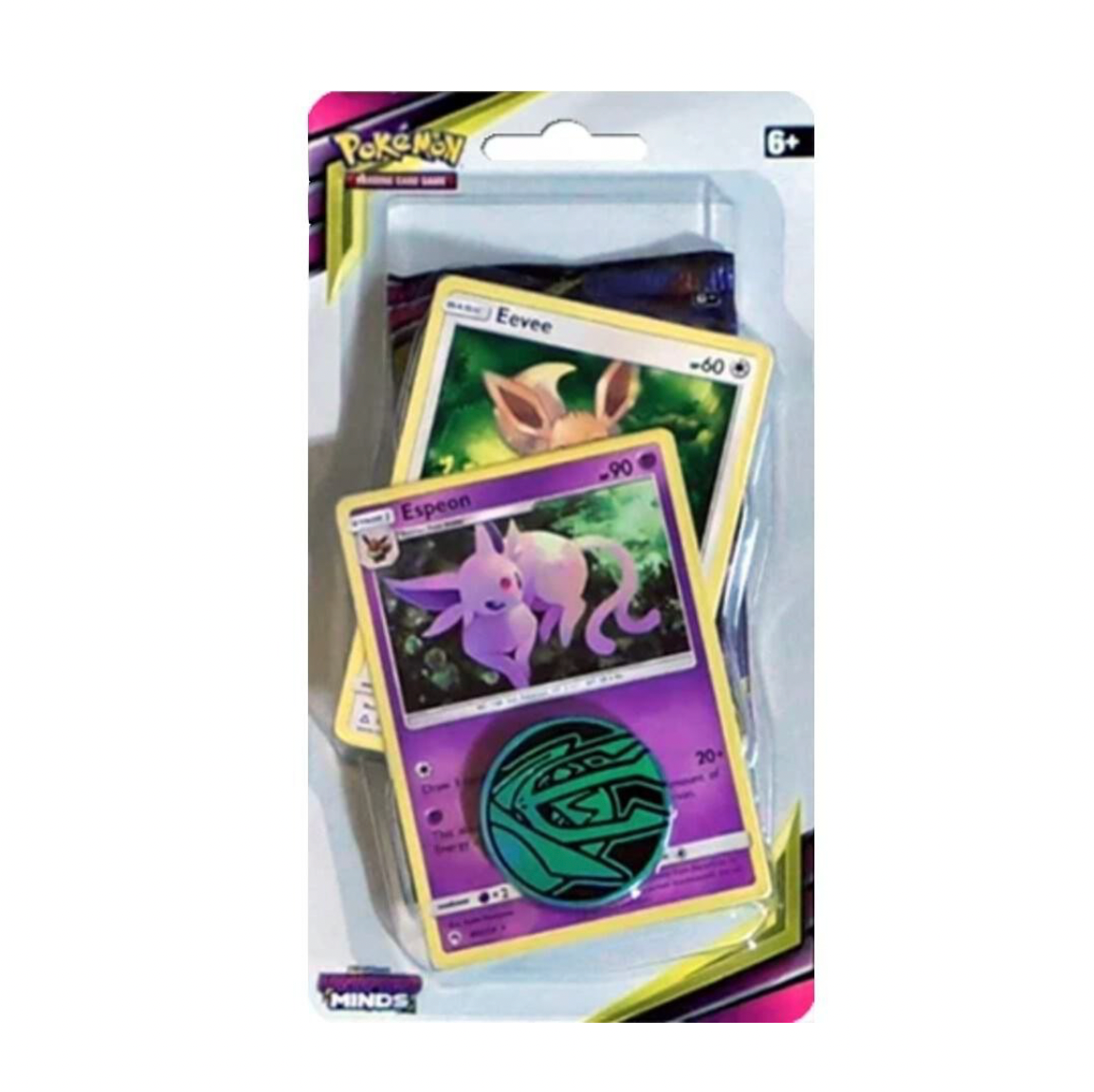 Pokemon S&M Unified Minds Single Blister Pack Espeon Promo