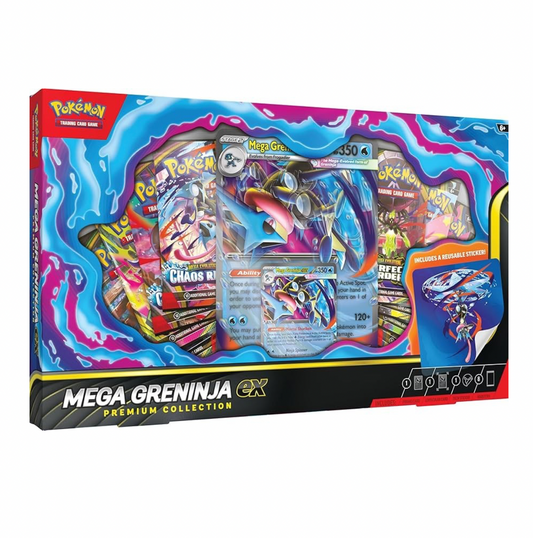 Pokemon Mega Greninja ex Premium Collection Box Sealed