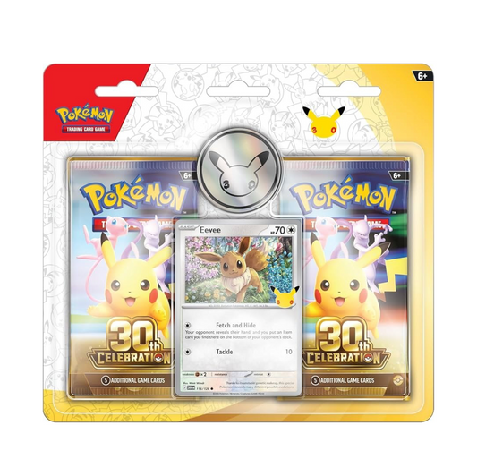Pokemon 30th Celebration Double Pack Blister