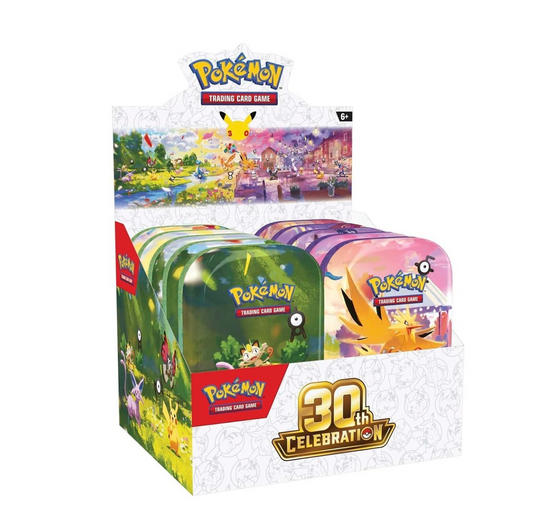 Pokemon 30th Celebration Mini Tin - Single Tin (Pre Order)