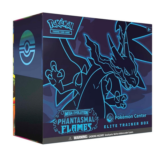 Pokemon Phantasmal Flames Pokemon Center Sealed Elite Trainer Box