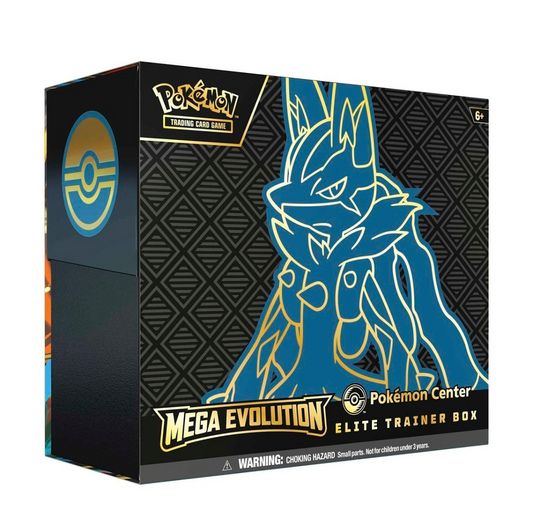 Pokemon Mega Evolutions Pokemon Center Sealed ETB - Lucario