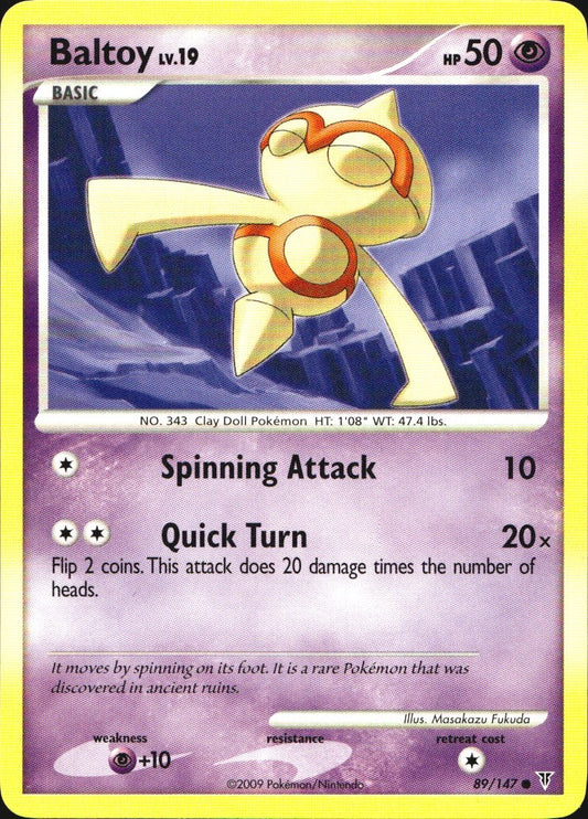 Baltoy 89/147 Supreme Victors Common Pokemon Near Mint