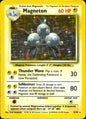 Magneton 9/102 Holo Holo Rare Base Set Unlimited Pokemon Heavily Played
