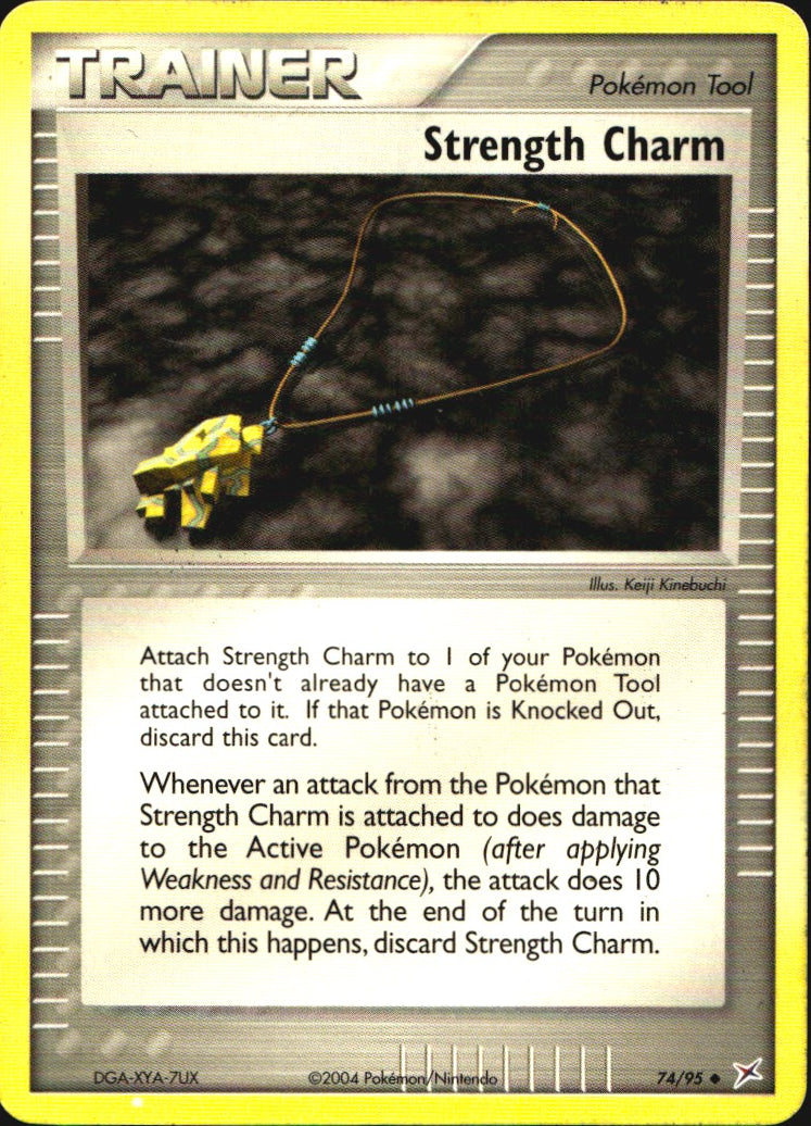 Strength Charm 74/95 Uncommon Team Magma vs Team Aqua Pokemon Near Mint
