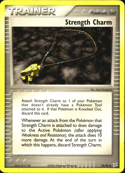 Strength Charm 74/95 Uncommon Team Magma vs Team Aqua Pokemon Near Mint