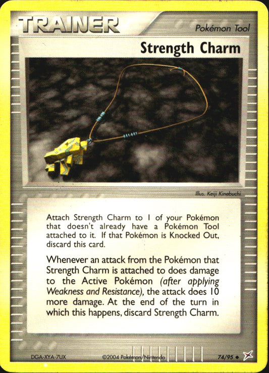 Strength Charm 74/95 Uncommon Team Magma vs Team Aqua Pokemon Near Mint