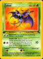 Zubat 57/62 Fossil Common Pokemon 1st Edition Near Mint