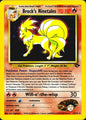 Brock's Ninetales 3/132 Rare Gym Challenge Pokemon Unlimited Holo Near Mint