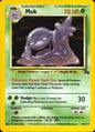 Muk 13/62 Holo Rare Fossil Pokemon Lightly Played