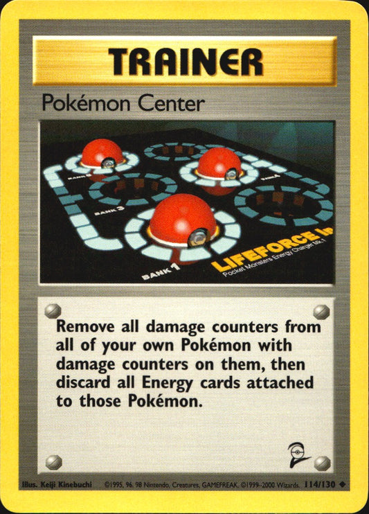 Pokemon Center 85/102 Base Set Unlimited Uncommon Pokemon Near Mint
