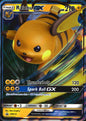 Raichu GX - SM213 Sun & Moon Promo Holo Promo Pokemon Near Mint