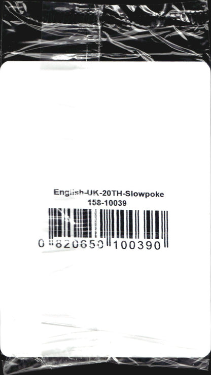 Slowpoke 32/83 20th Anniversary GAME Exclusive Sealed Promo