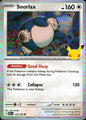 Snorlax 119/128 ME: 30th Celebration Pokemon Holo Near Mint