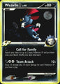 Weavile G 17/127 Platinum Holo Rare Pokemon Near Mint