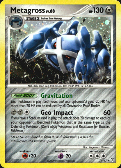 Metagross 7/147 Supreme Victors Holo Rare Pokemon Near Mint