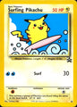 Surfing Pikachu 28 Wizards Black Star Promos Promo Pokemon Near Mint