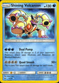 Shining Volcanion 27/73 Rare Shining Shining Legends Pokemon Near Mint