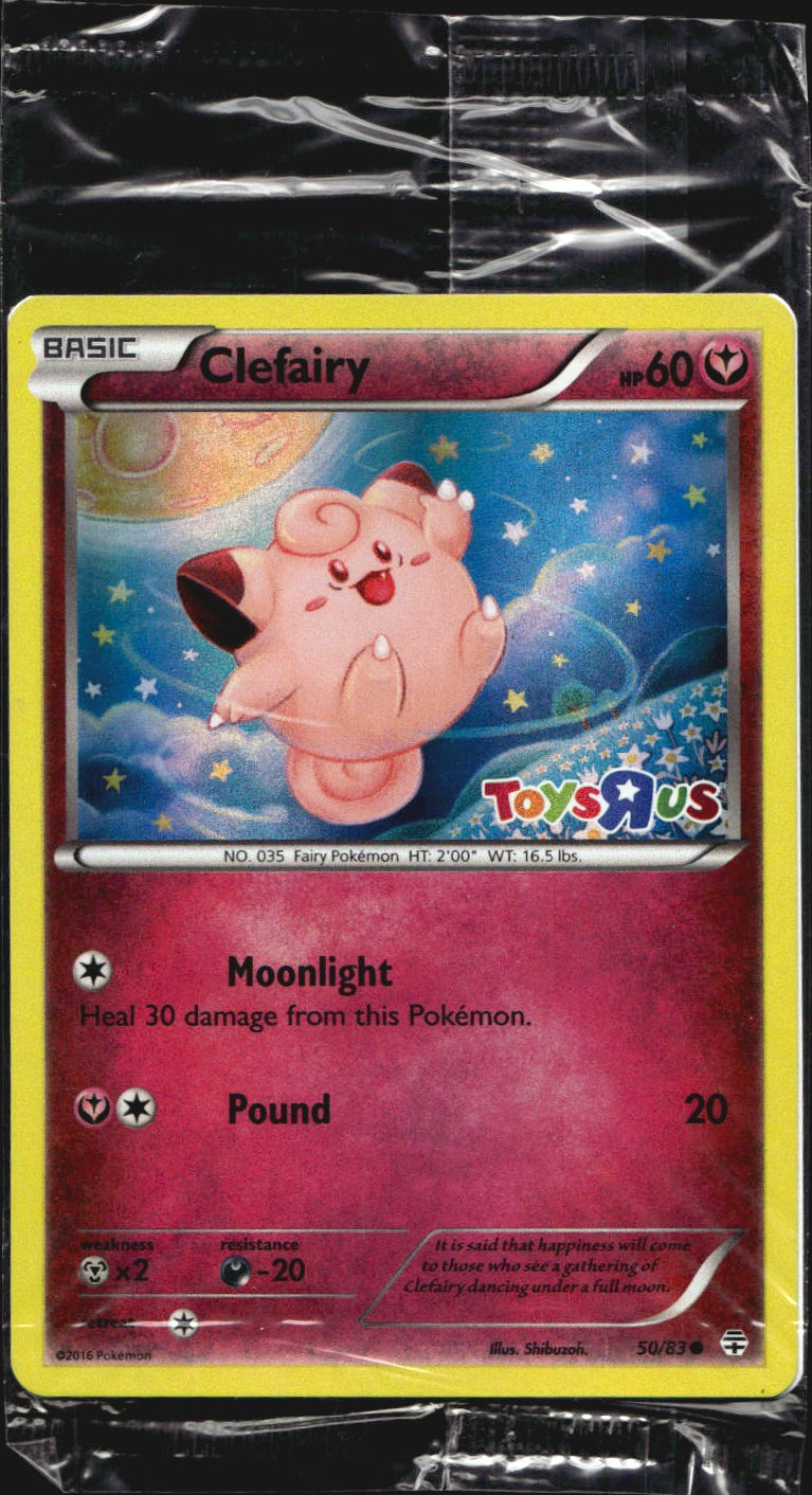 Clefairy 50/83 Toys R Us Sealed Promo