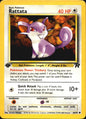 Rattata 66/82 Team Rocket Common Pokemon 1st Edition Near Mint