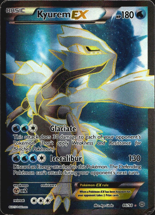 Kyurem EX 86/98 Ultra Rare Ancient Origins Pokemon Heavily Played