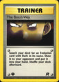 The Boss's Way 73/82 Team Rocket Uncommon Pokemon 1st Edition Near Mint