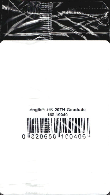Geodude 43/83 20th Anniversary GAME Exclusive Sealed Promo