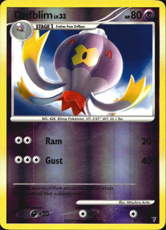 Drifblim 57/147 Supreme Victors Uncommon Pokemon Reverse Holo Near Mint