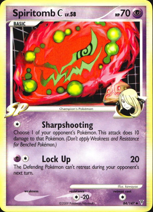 Spiritomb C 84/147 Supreme Victors Uncommon Pokemon Near Mint