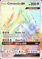 Celesteela GX 162/156 Ultra Prism Rainbow Rare Pokemon Holo Near Mint