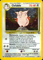 Clefable 5/130 Holo Rare Base Set 2 Pokemon Moderately Played