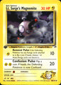 Lt. Surge's Magnemite 50/132 Gym Heroes Uncommon Pokemon 1st Edition Near Mint