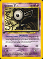 Unown [F] 48/75 Neo Discovery Uncommon Pokemon 1st Edition Lightly Played