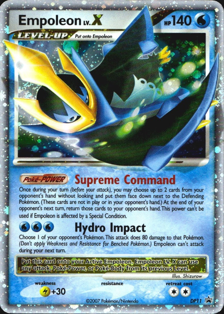 Empoleon LV.X DP11 Holo Promo Diamond and Pearl Promos Pokemon Lightly Played